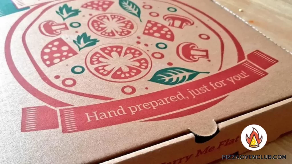 Pizza Box for a pizza oven party