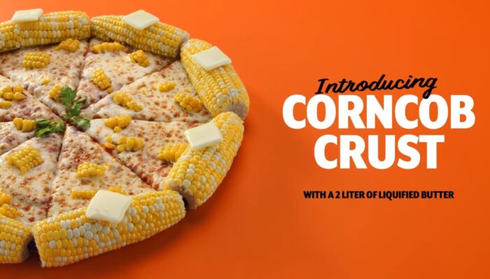 Corn on the Cob Pizza [video and photos]